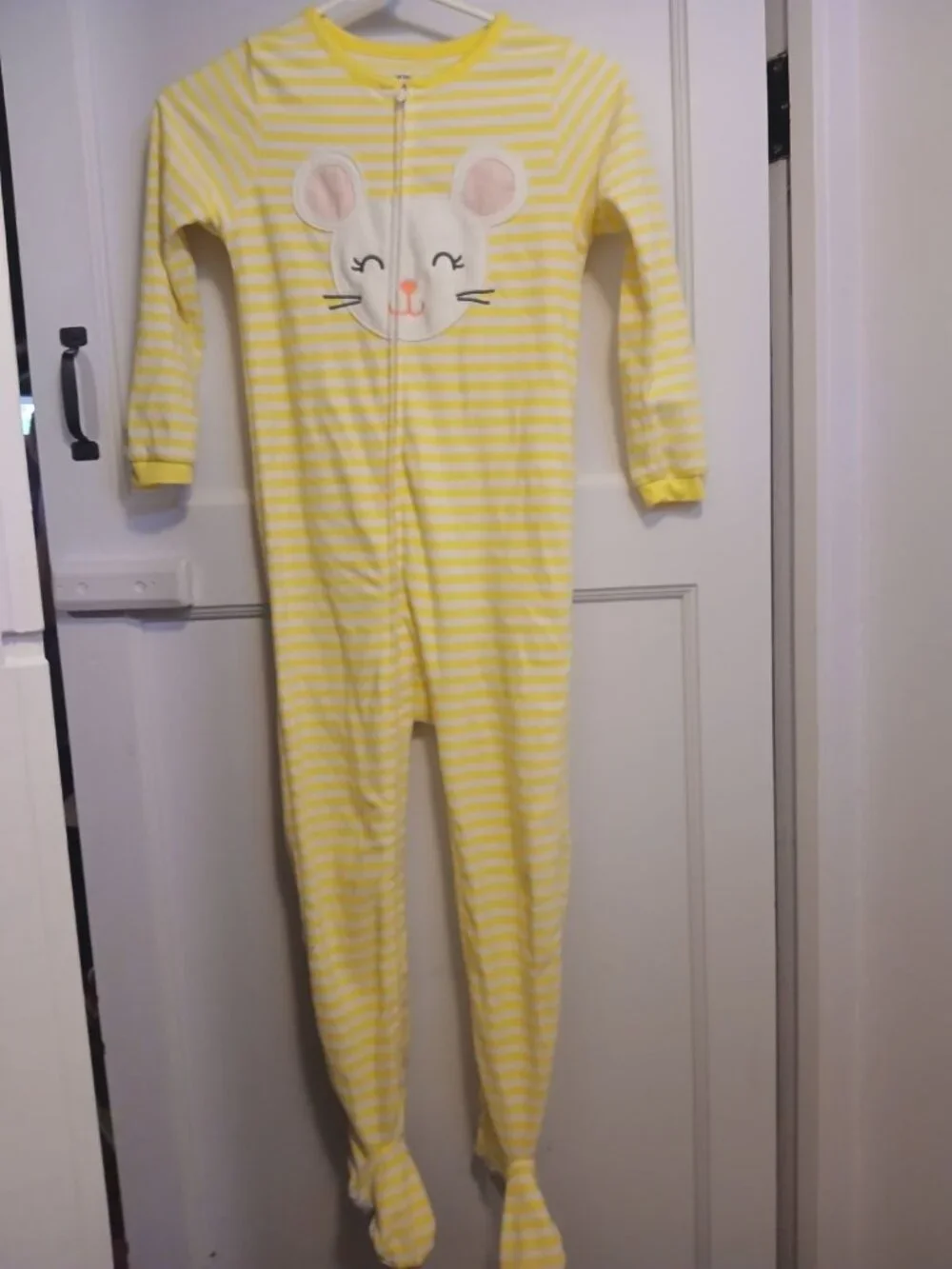 Carter's Girls 6 Mouse One Piece Pajamas
